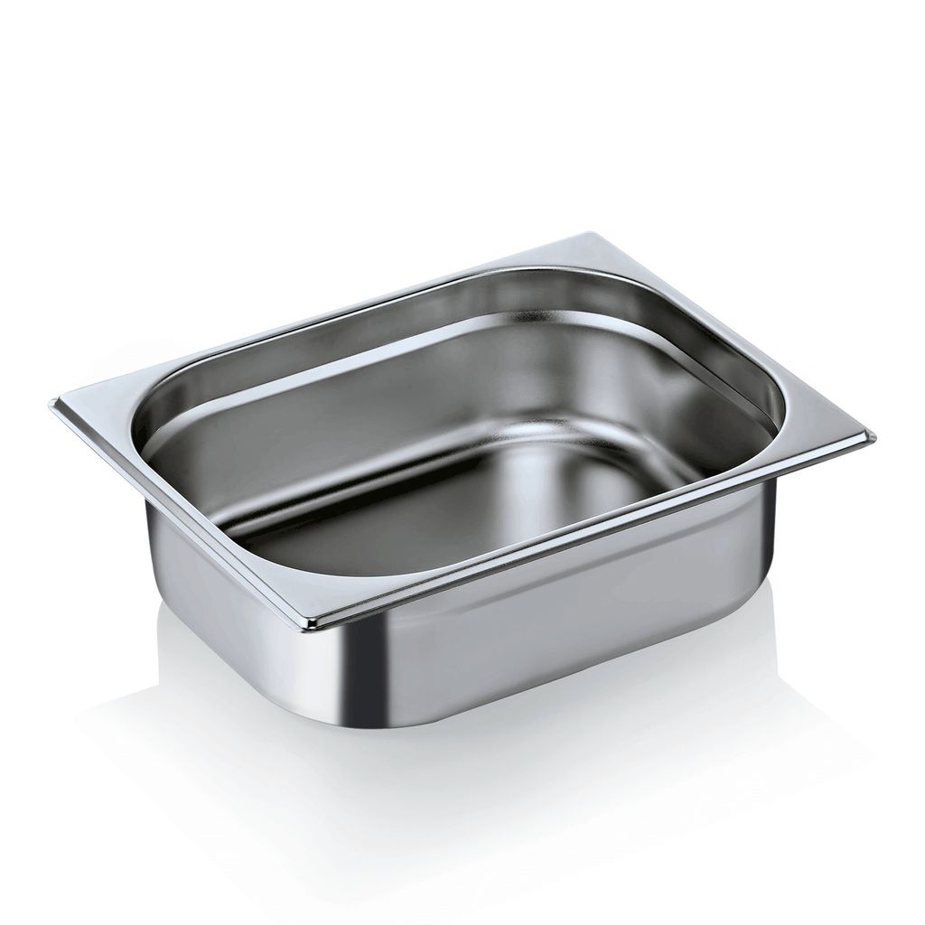 Gastronormbehälter / GN Behälter, GN 1/2, Serie 70, Tiefe wählbar : GN Behälter 1/2-100 mm Variante: GN Behälter 1/2-100 mm