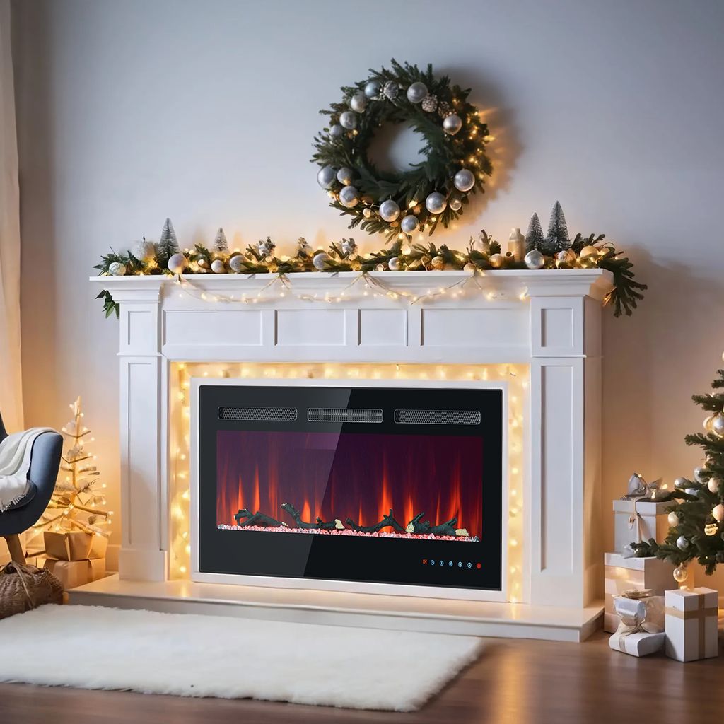 MERAX Elektrokamin Kamin Heizung Wandkamin BK-10 900/1800 Produktbild