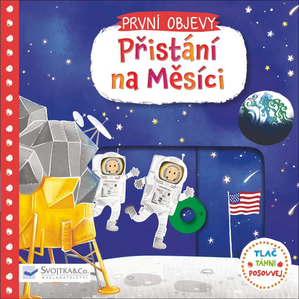 Livre Animé Premier Pas sur la Lune První Objevy pour les Petits