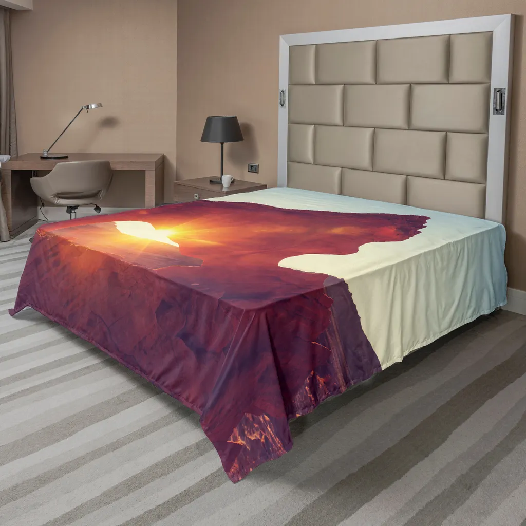 Lenzuolo Fotografico Grotta Calda ABAKUHAUS - Arancione 244x205