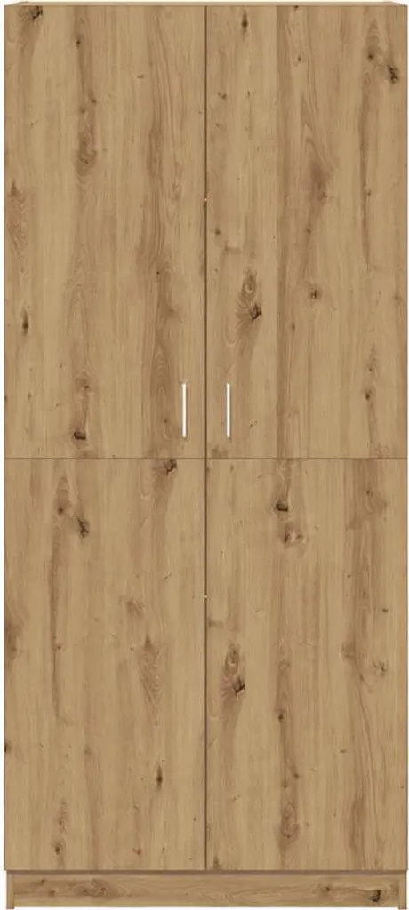 Armoire Artisan-chêne 90x52x200 cm en bois composite haute qualité