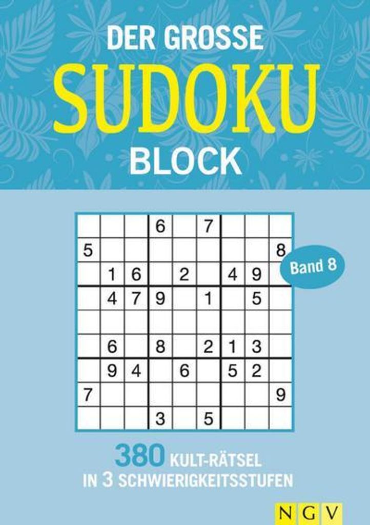 Der große Sudoku Block Band 8 Image du produit 