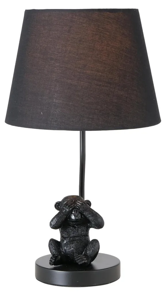Sublimez votre intérieur avec cette Lampe Singe Noire 45cm anti-banalité