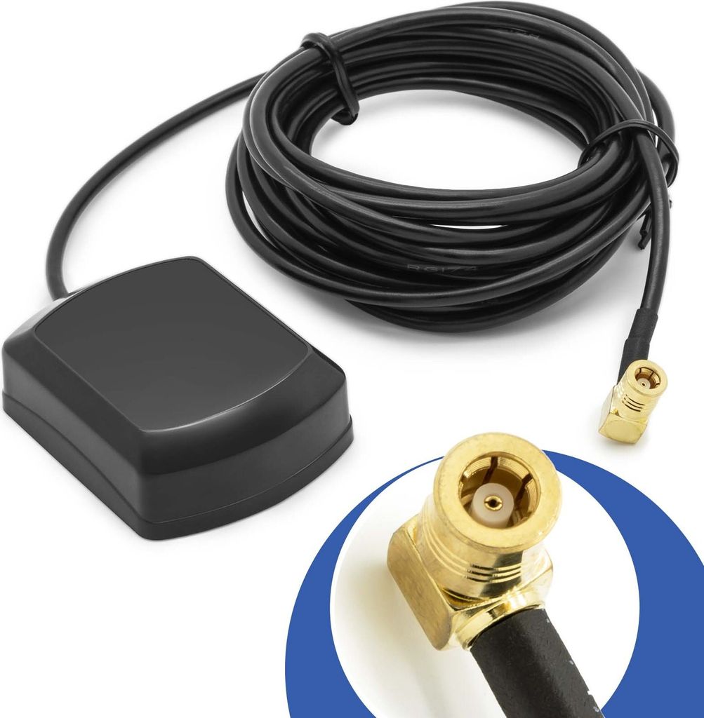 Adapter-Universe 3m GPS Navi Antennen Kabel Auto Radio SMB Magnet KFZ PKW