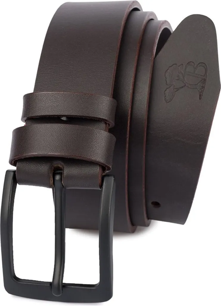 Beltimore e18115 Ceinture Ajustable Cuir Pleine Fleur avec Boucle Métal