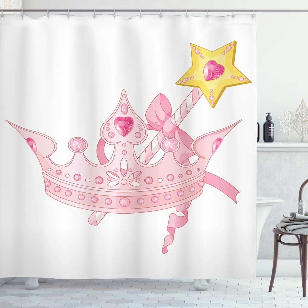 Rideau de douche anti-bactéries 175x240cm pour salle de bain saine