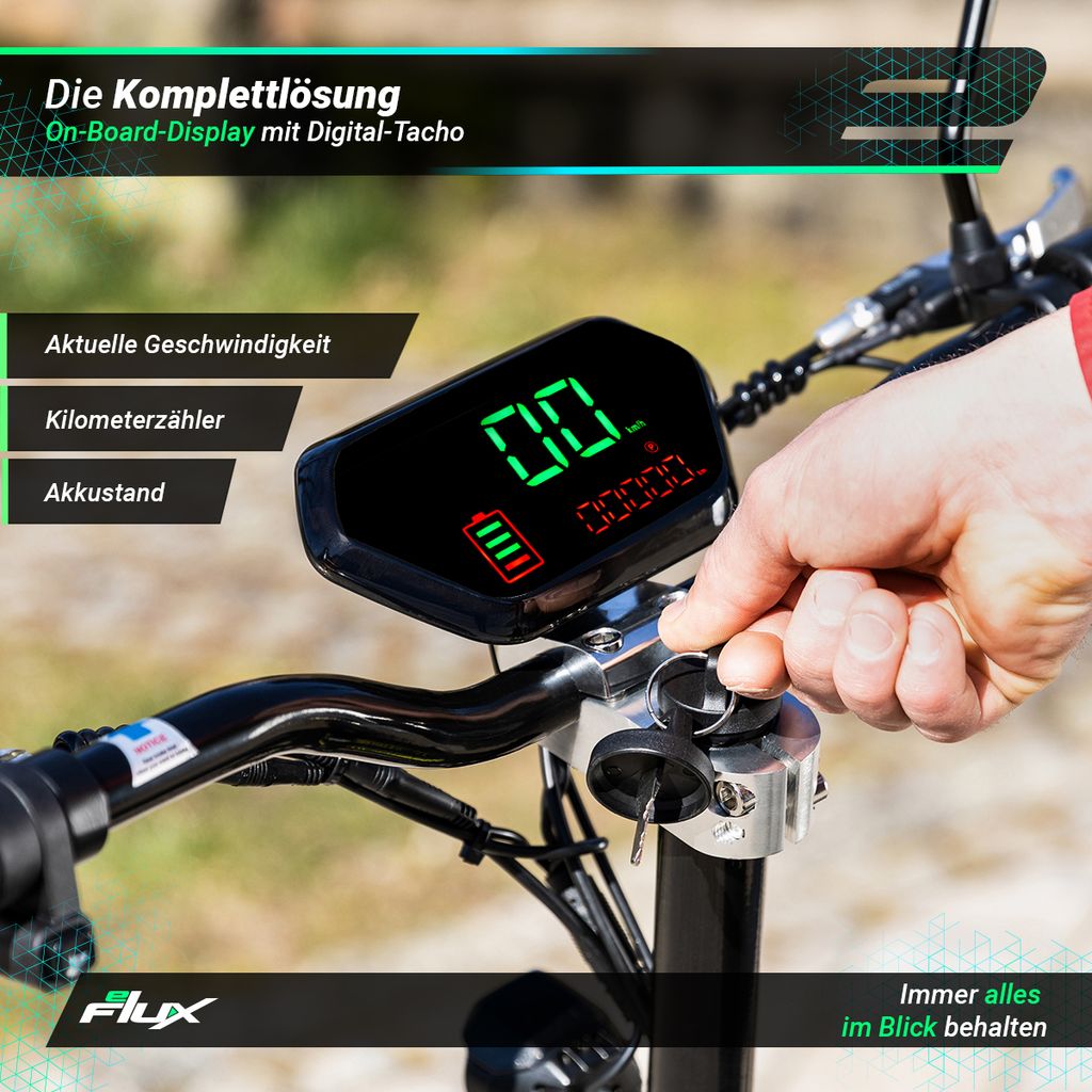eFlux E-Scooter Street 20 | Scooter Klappbar - Elektro Produktbild 5