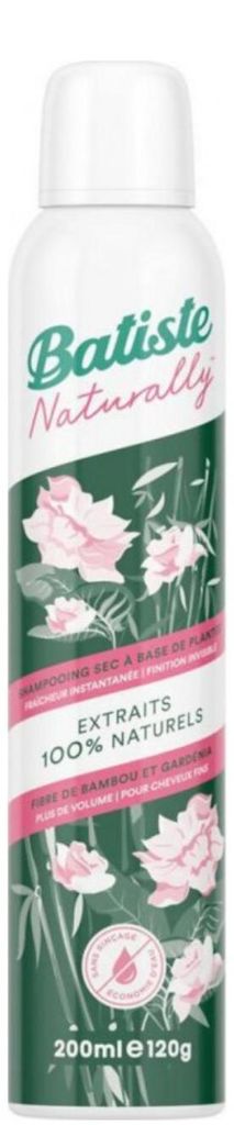 Batiste Trockenshampoo mit natürlicher Bambusfaser und Gardenie, 200 ml