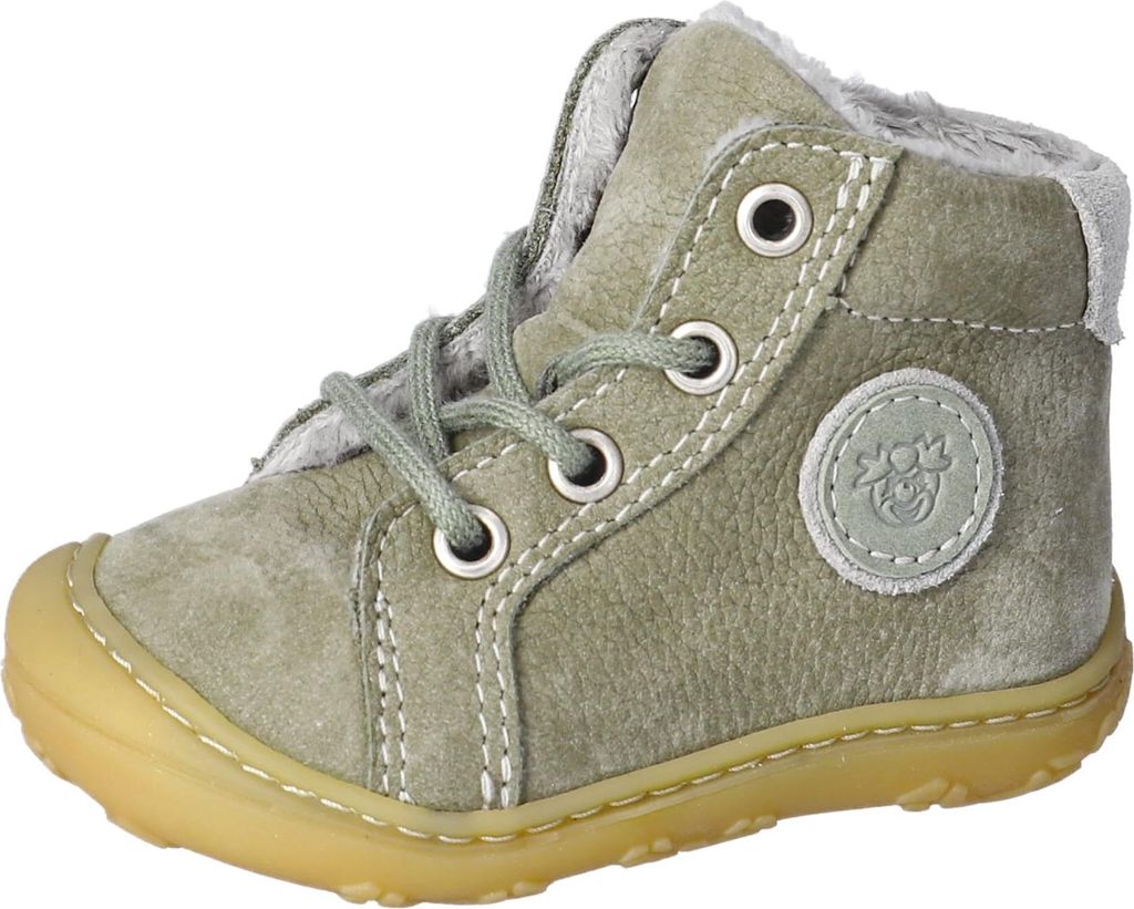Ricosta GEORGIE eukalyptus/hellgrau echt Leder Kinderschuhe Produktbild 