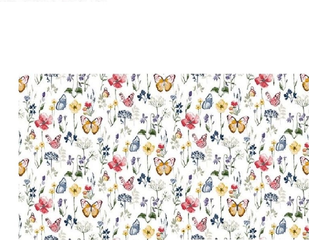 Wachstuch Tischdecke abwischbar Vliesrücken 140 cm breit individuelle Längen ca.140 x 180 cm Design JULIE