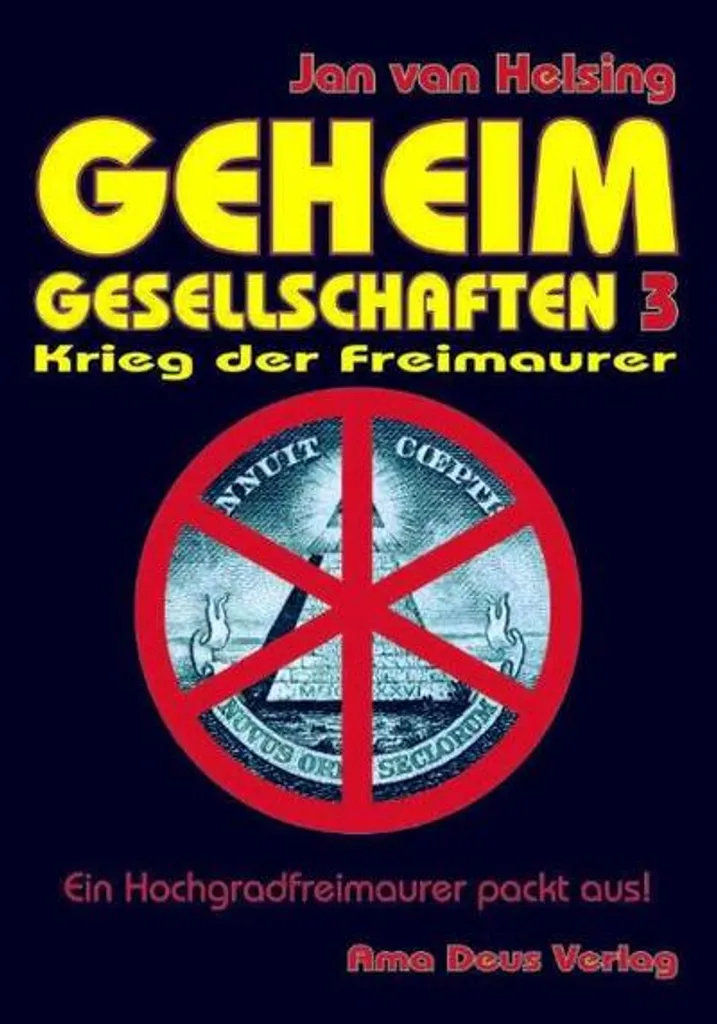 Livre d'enquête Geheimgesellschaften 3 : La Guerre des Francs-maçons