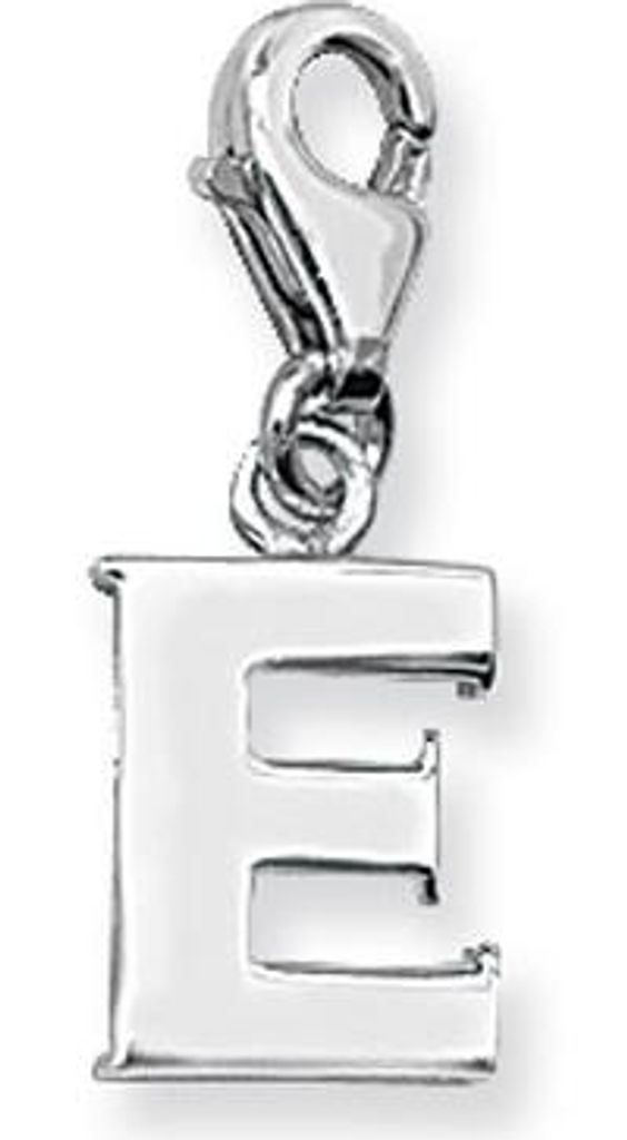 925 Sterling Silber Buchstaben / Initiale Damen - Anhänger; TRS35310LTE