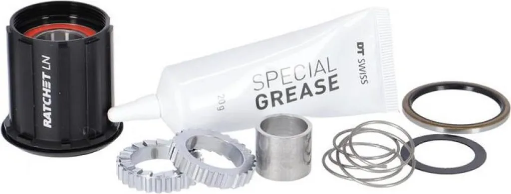 Kit conversion moyeu arrière DT Swiss aluminium Ratchet LN Shimano HG