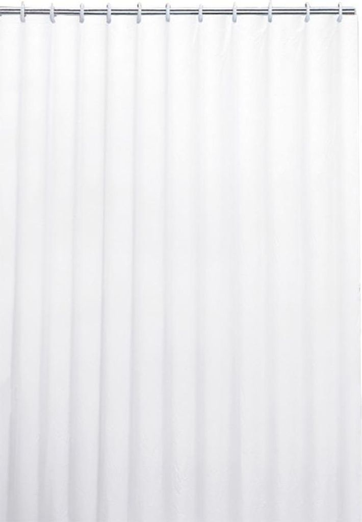 DuraHome Závěs koupelnový 180x200 cm PES, bílý Obrázek produktu 