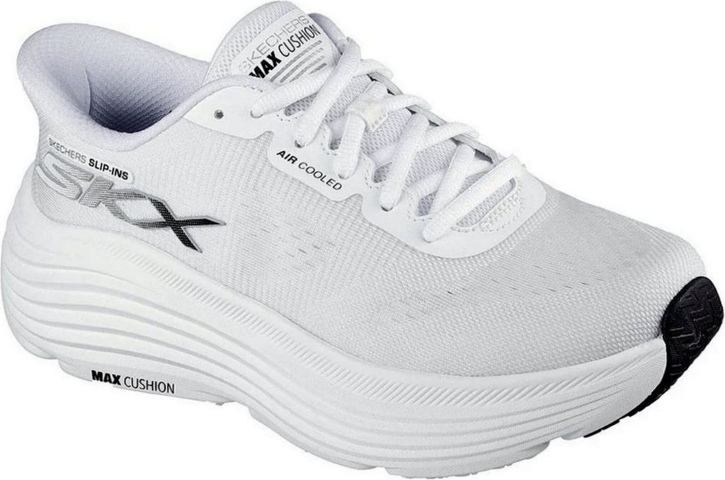 Skechers Max Cushioning Endeavour Hallandale Damen Laufschuhe Weiß 37,5 EU