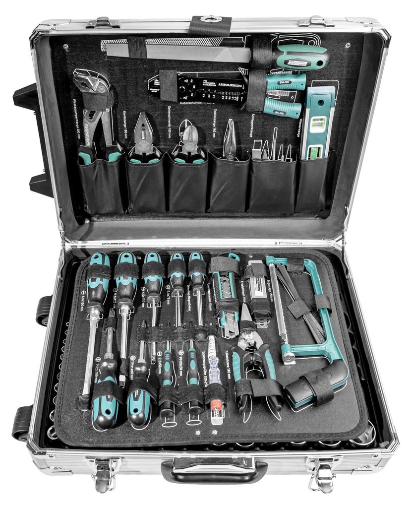 Ensemble d'outils Brüder Mannesmann 29077, 159 pièces Image du produit 