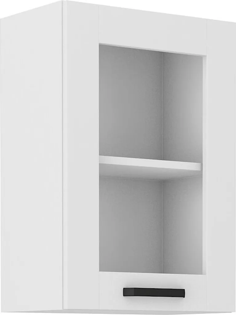 Pensile Bianco con Vetro LAILI 40 cm - Facile Montaggio e Qualità