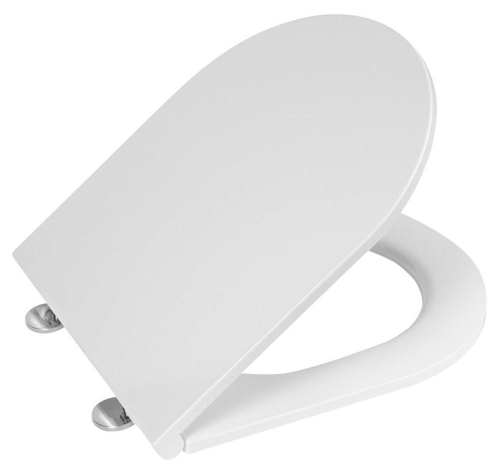 Isvea WC-bril, SLIM, Soft Close, Easy Take, wit Productafbeelding 