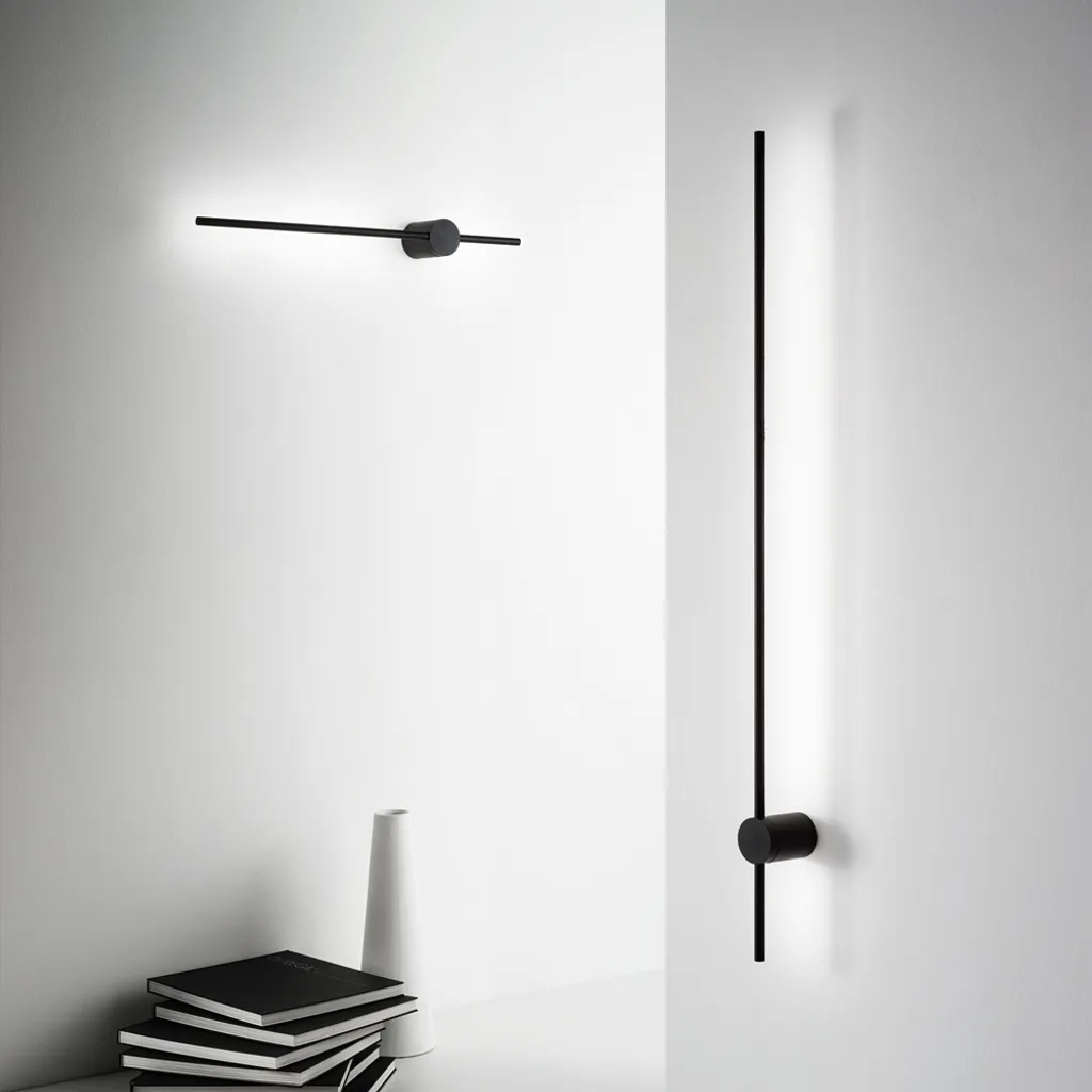 Applique Industrielle Essence Métal Noir LED 11W 3000K Blanc Chaud