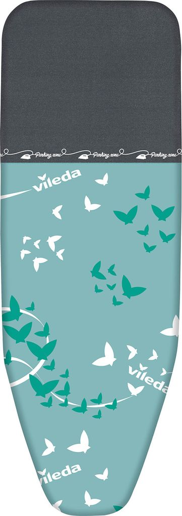 Bügeltischbezug Vileda 172219 130 x 45 cm Grün Grau Produktbild 