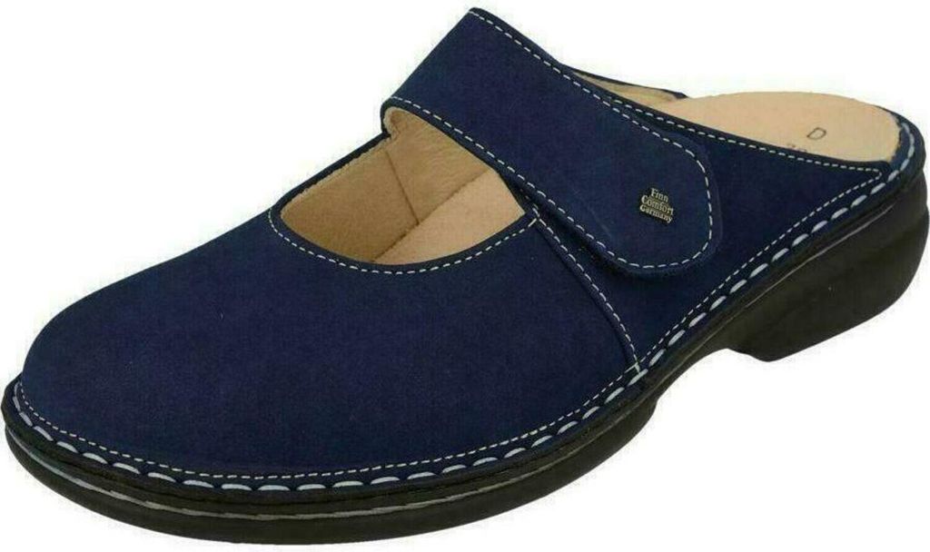 Dámske mule Finn Comfort Stanford, Denim, Blue, kožené, Obrázok produktu 