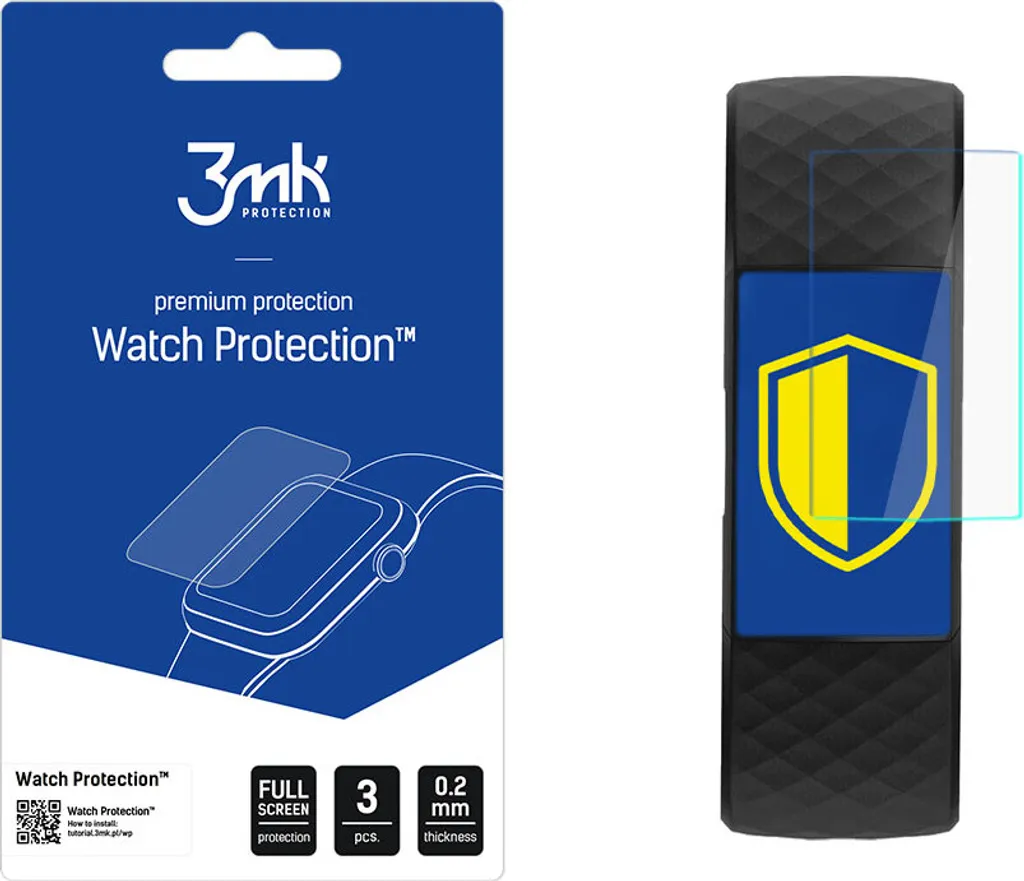 Fitbit Charge 4 - Arco di protezione dell'orologio 3Mk