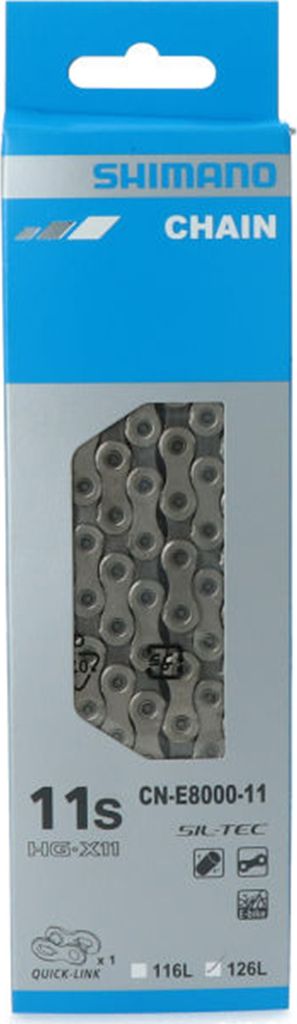 Shimano CN-E8000 Fahrradkette Sil-Tec 11-fach HG-X Kette Produktbild 