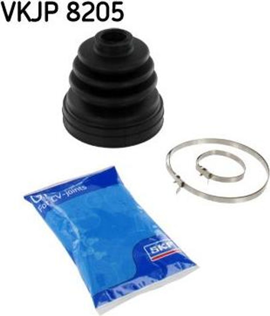 SKF VKJP 8205 Manschettensatz, Antriebswelle OE 443702260 kompatibel mit Corolla, Avensis