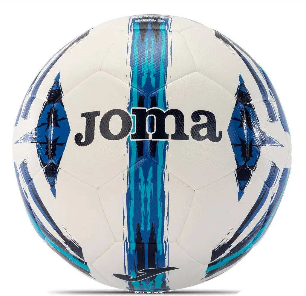 Ballon de Football Léger Joma U-Light Taille 5 Blanc et Bleu Sport