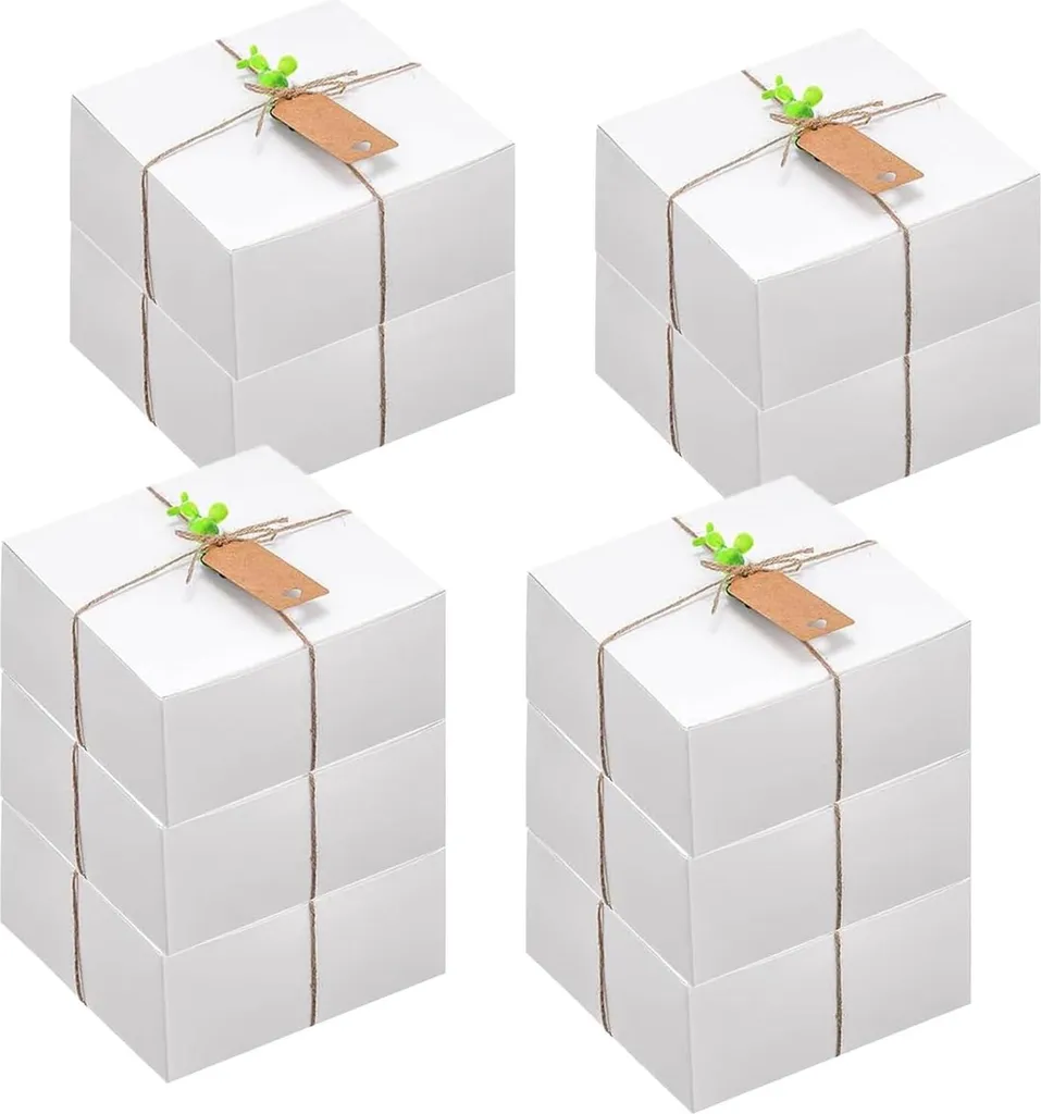Allecto Premium Set de 10 Bougies Cadeaux pour Demande Demoiselle d'Honneur