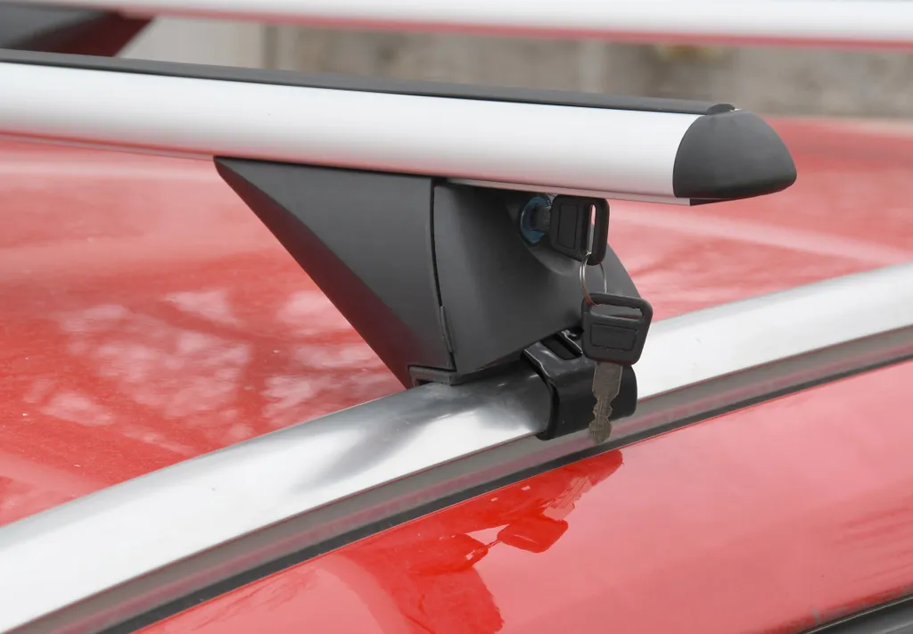 Barre Portatutto Alu-Integral 120cm Argento | Per Tetto Auto Integrato - 3