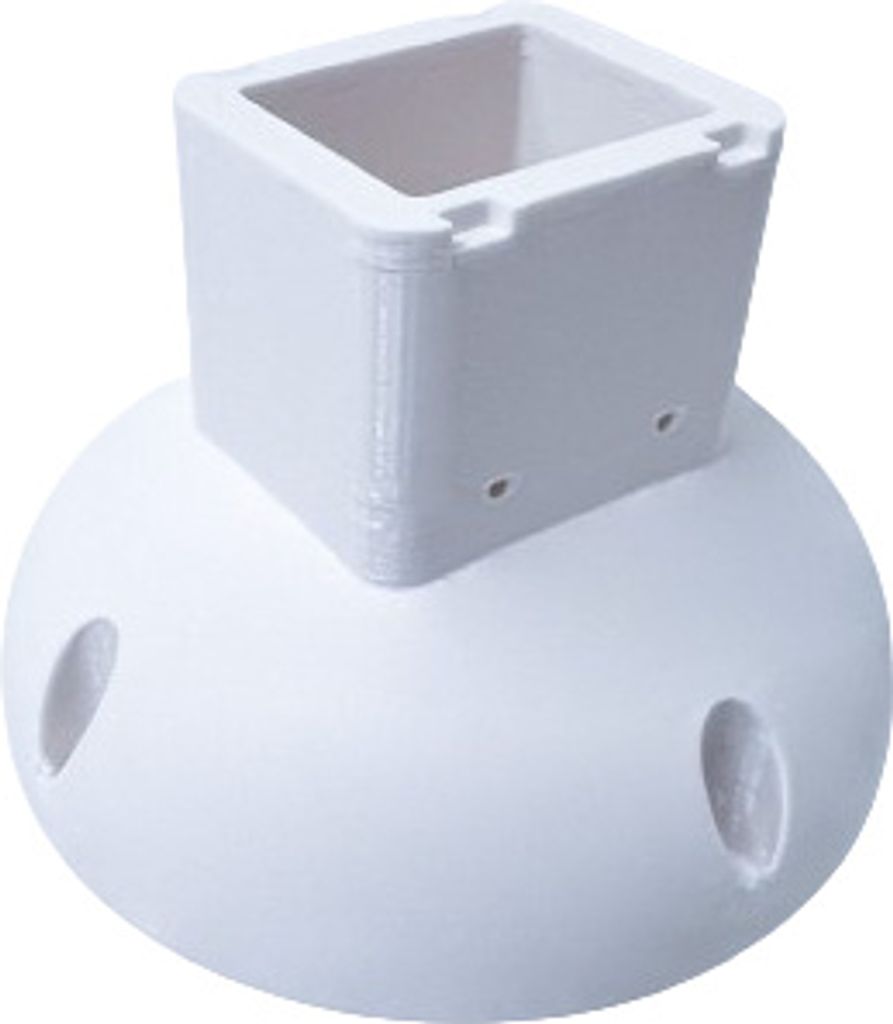 Wand-/Deckenhalterung mit Kabelabdeckung für Tapo C500/C510W/C520WS Kameras, weiß