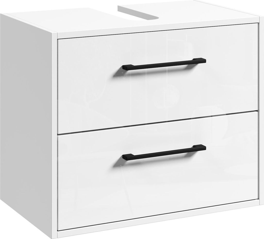 Mobile lavabo Florence 60 x 35 cm Bianco lucido - Mobile Immagine del prodotto 
