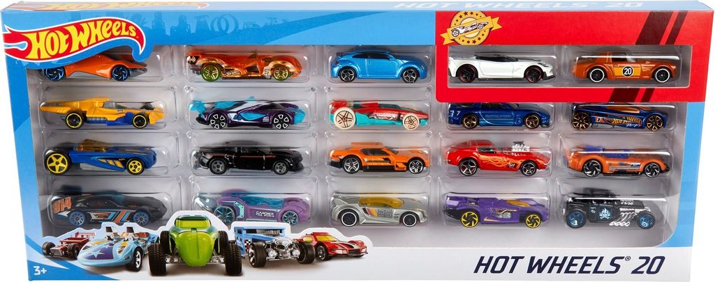Mattel H7045 - Hot Wheels - Odlitek - 20 vozidel 1:64 Obrázek produktu 20
