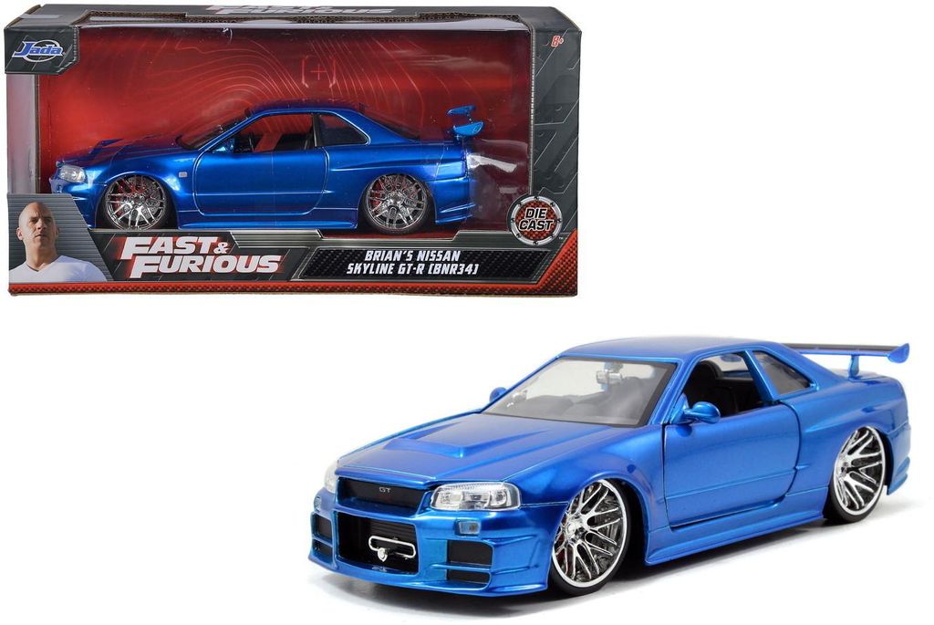 Jada Fast & Furious 2002 Nissan Skyline 1:24 Image du produit 