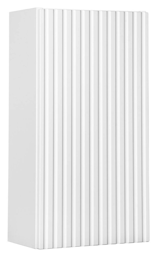 Badezimmerschrank, Oben, 30 Cm, Mattweiß, Mit 1 Tür Produktbild 