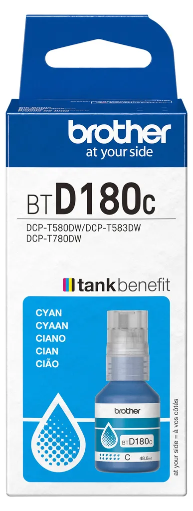 Évitez les Pannes d'Encre : Pack 20x Recharge Brother BT-D60C Cyan Fiable