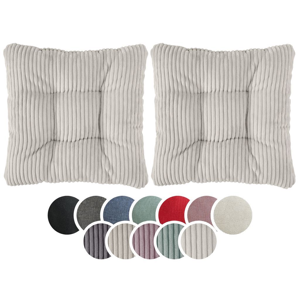 sleepling - Set di 2 cuscini per sedia, cuscino per seduta, Immagine del prodotto 