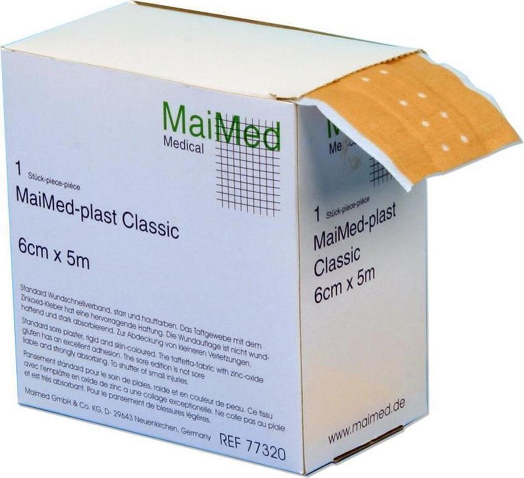 MaiMed Plast Classic Wundschnellverband 6 cm x 5 m