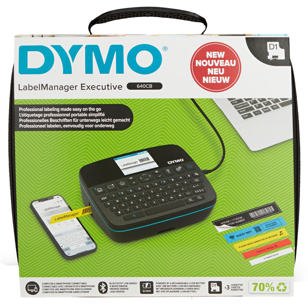 Dymo LabelManager Executive 640 CB Value Pack Produktbild 