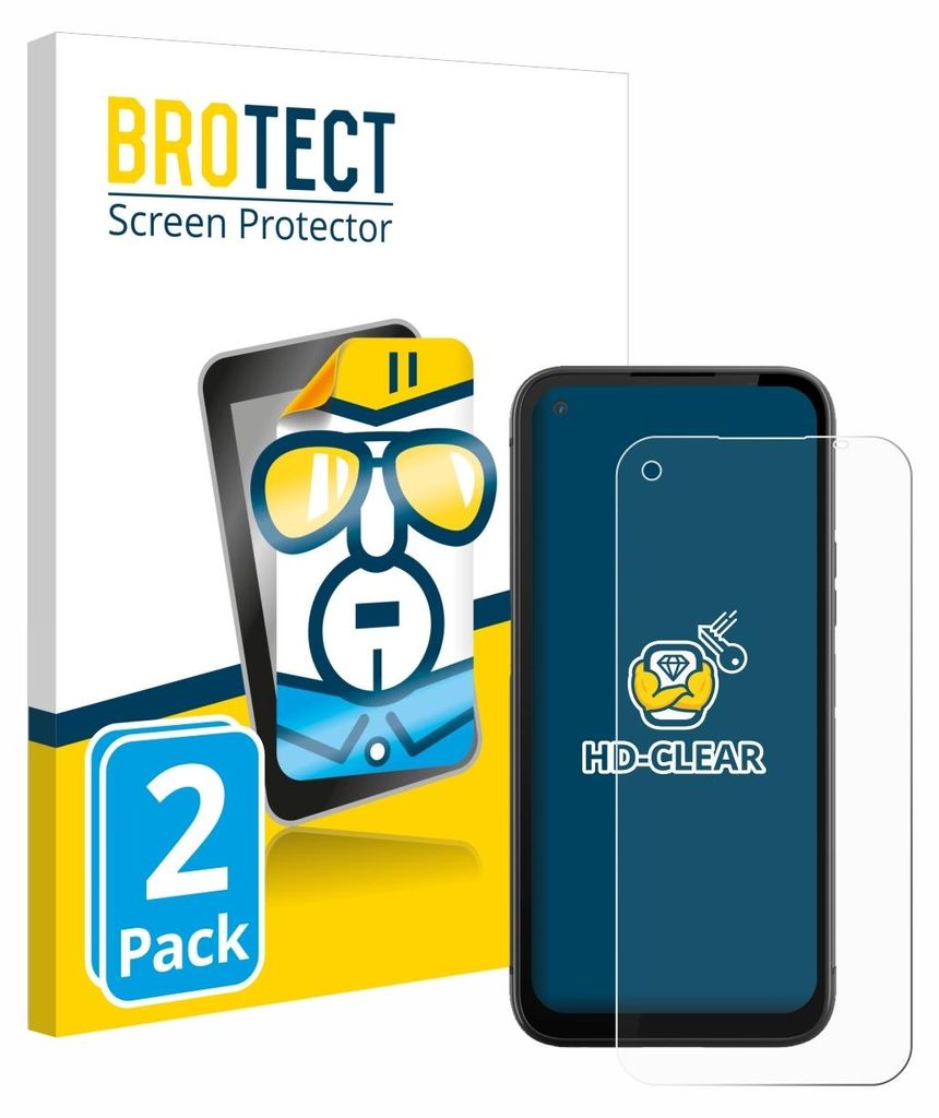 2x Für Gigaset GX6 Pro Schutzfolie BROTECT Displayschutz Produktbild 