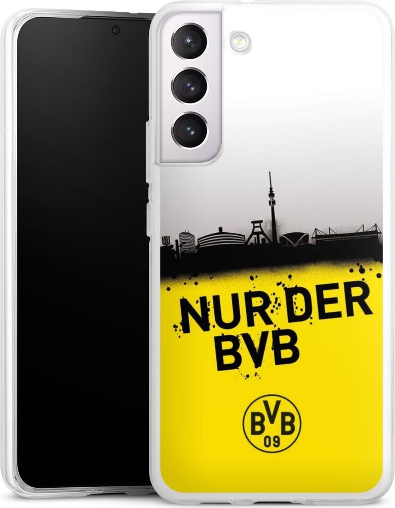 DeinDesign Handyhülle für Samsung Galaxy S22+ Silikon Hülle Case Smartphone Schutzhülle BVB Borussia Dortmund Statement