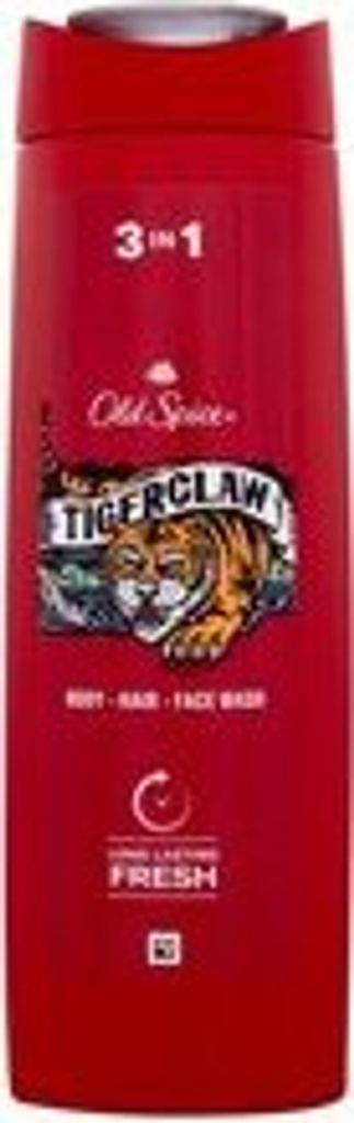 Old Spice Tigerclaw Shower Gel Shampoo 400ml