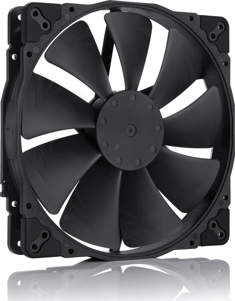 Ventilateur de boîtier PC Noctua 200 mm silencieux et performant noir
