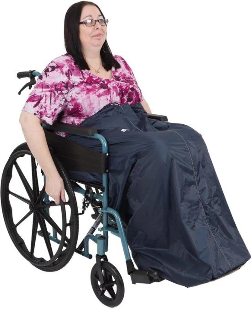 Couverture de protection fauteuil roulant pour extérieur et pluie - XL