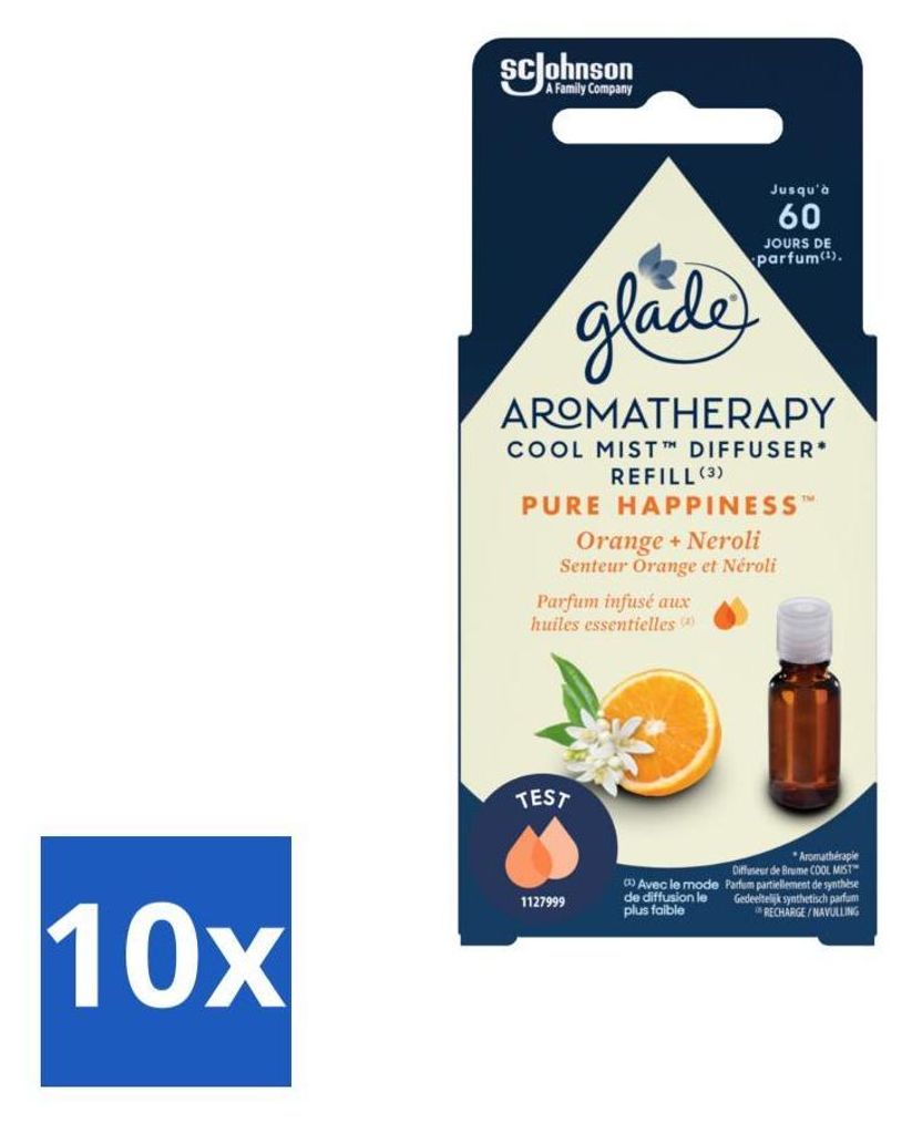 Glade - Ricarica Pure Happiness Mist - Aromaterapia - 17,4 Immagine del prodotto 