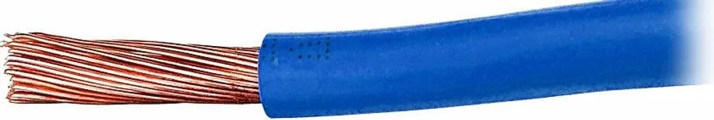 Câble H05V-K 1mm² Bleu 100m idéal pour armoires et circuits de commande - 2