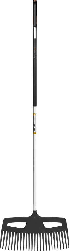 Fiskars 1027037, Laubrechen, Schwarz, Silber, Aluminium, Produktbild 