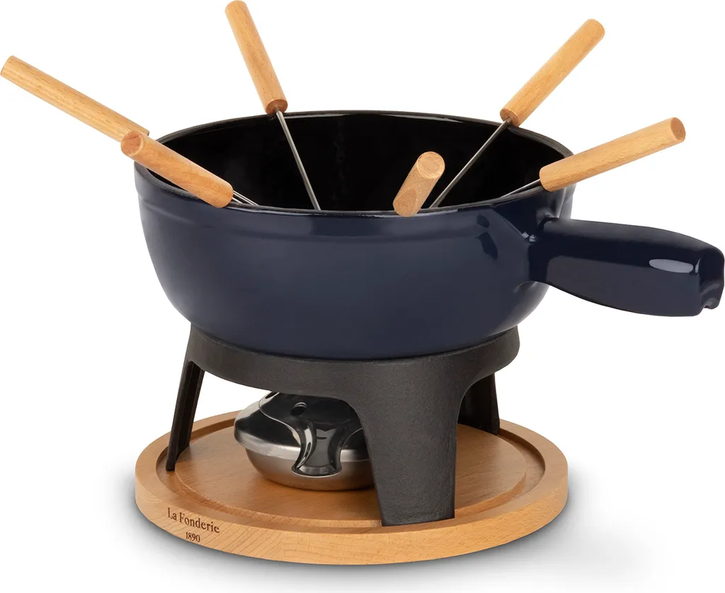 Set Fonduta MONT JOUX La Fonderie 1890: Design Vintage e Qualità Ghisa