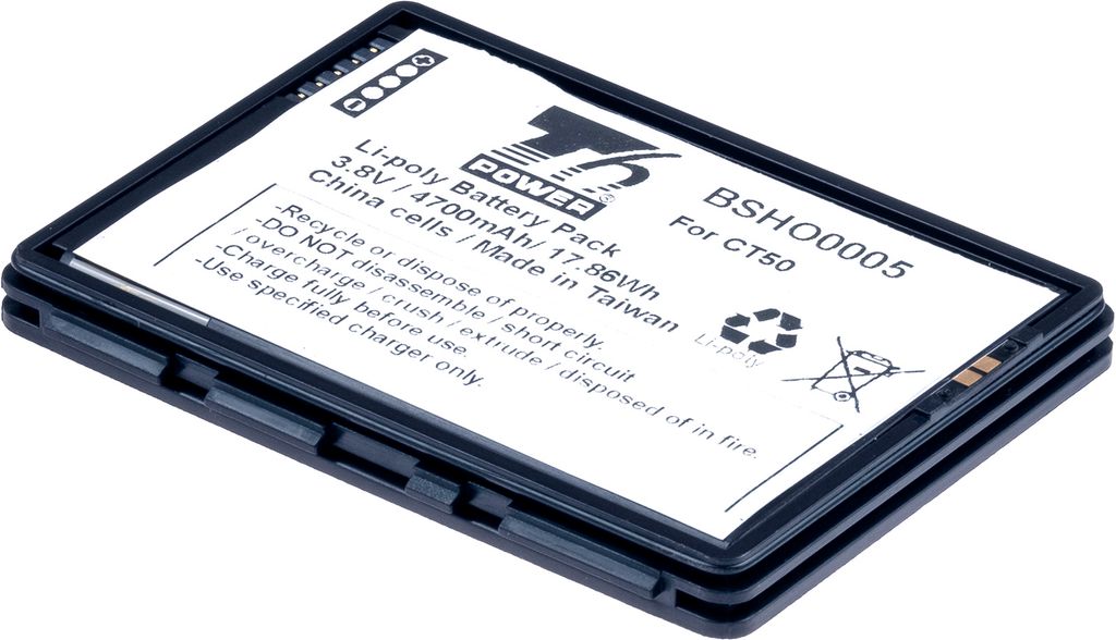T6 Power bateria do Honeywell Dolphin CT60, Li-Poly, 3,8 V, Zdjęcie produktu 